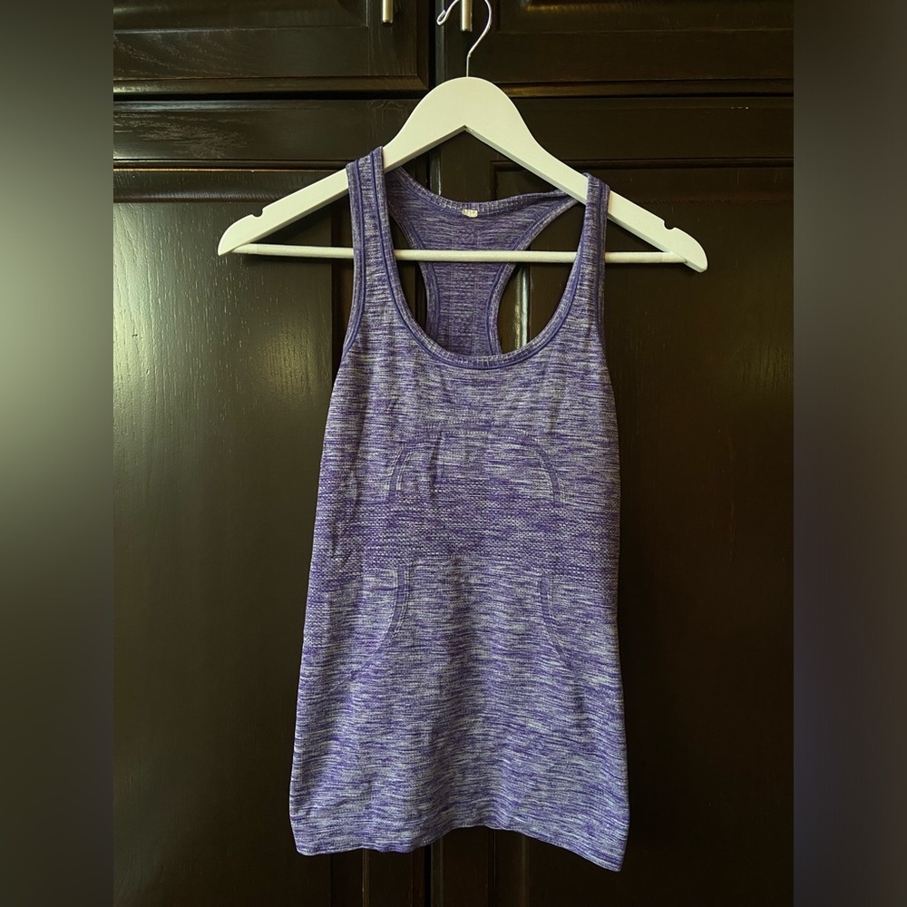 Lululemon Purple Work Out Tank - Great Condition